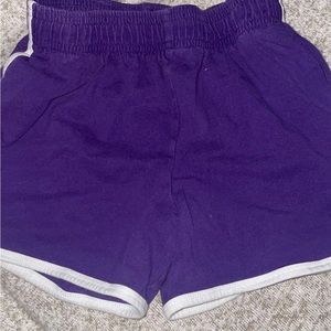 BCG shorts size 8-10 color purple